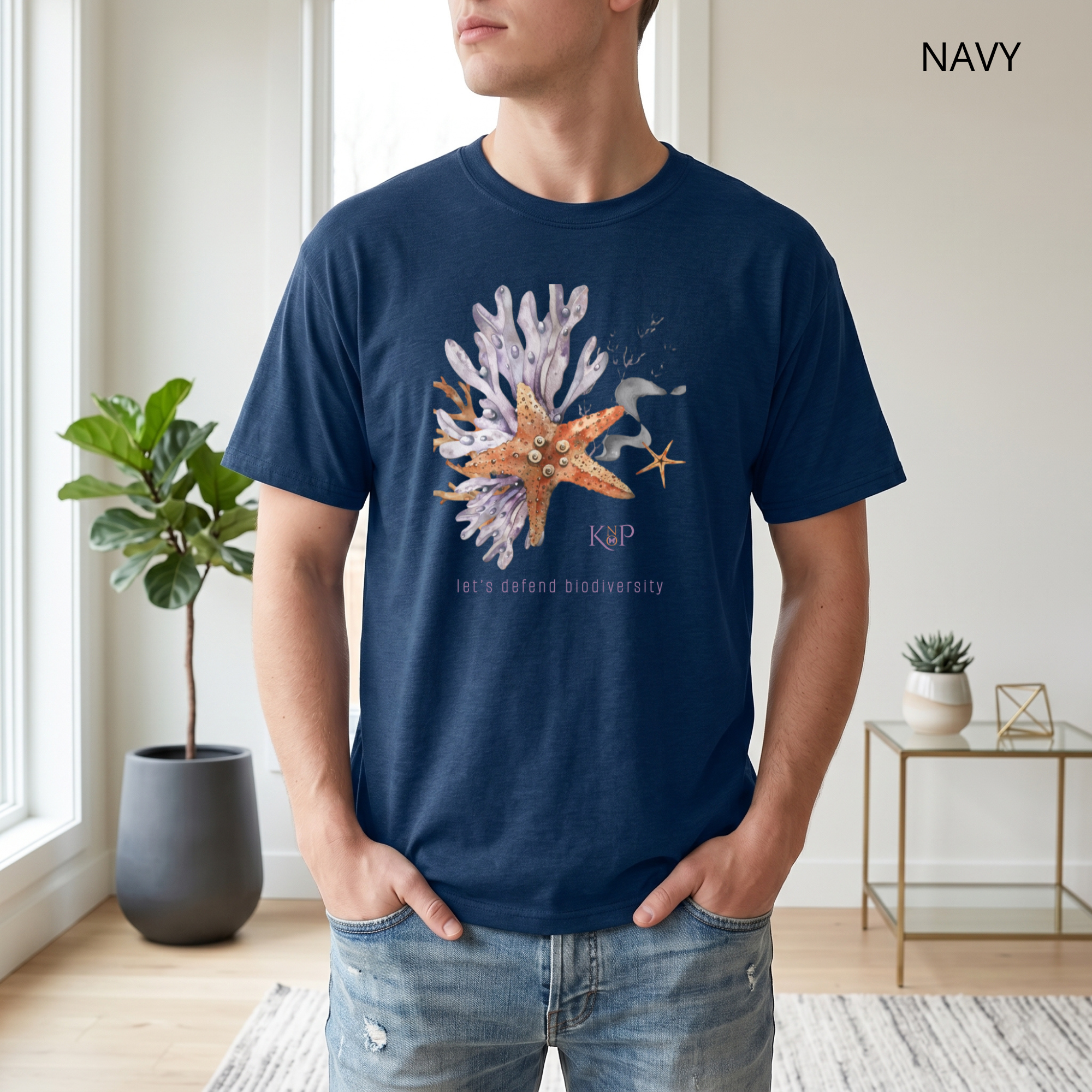 T-shirt classique unisexe - KNOP - Etoile de Mer