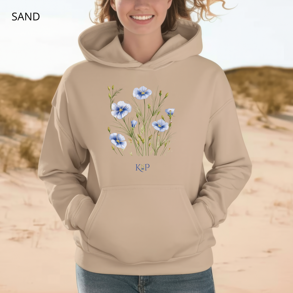 Sweat à capuche - KNOP - Exquis Lin Sauvage