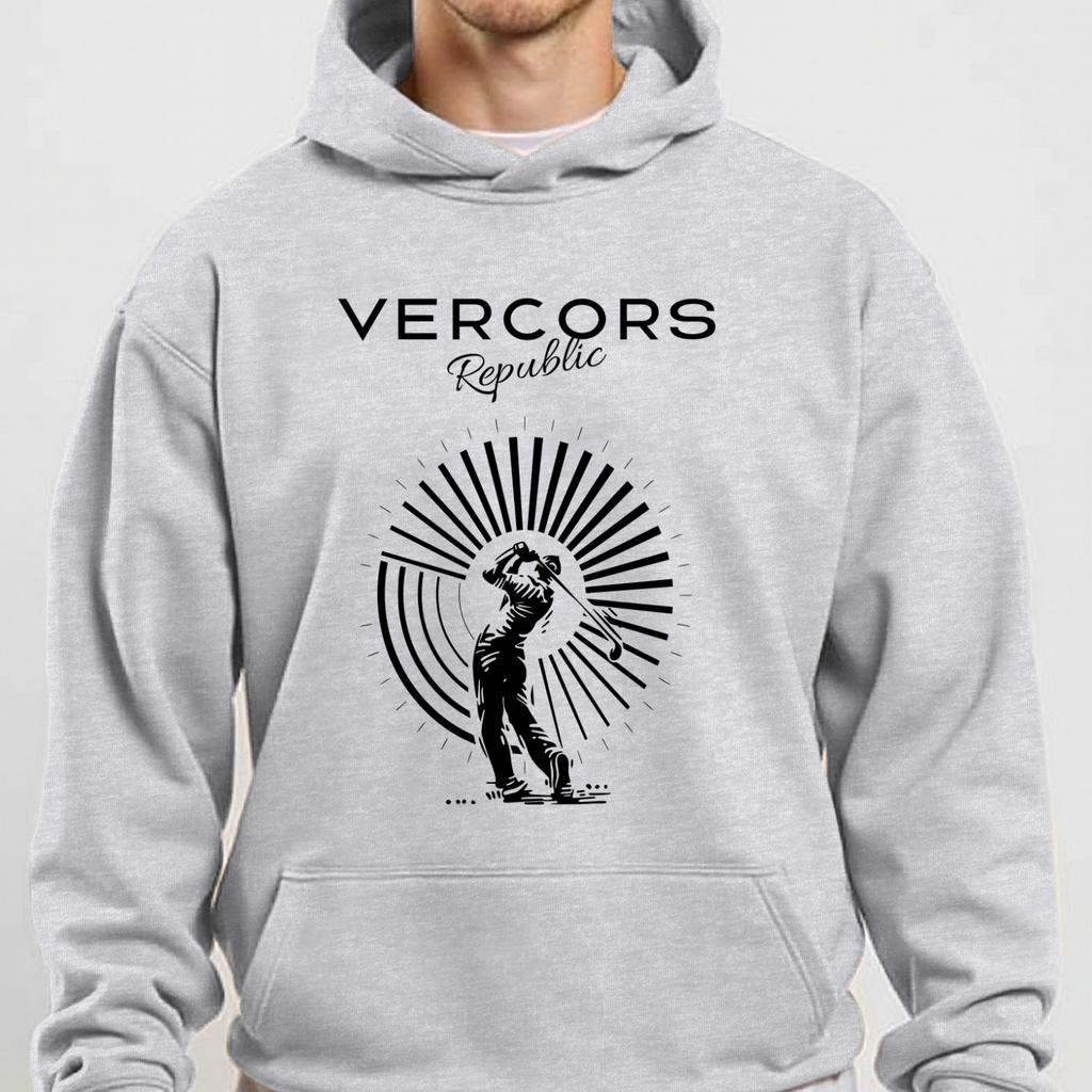 Sweat à Capuche  - Golfeur Noir
