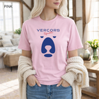 T-shirt unisexe en coton biologique - Ours Large Bleu Marine