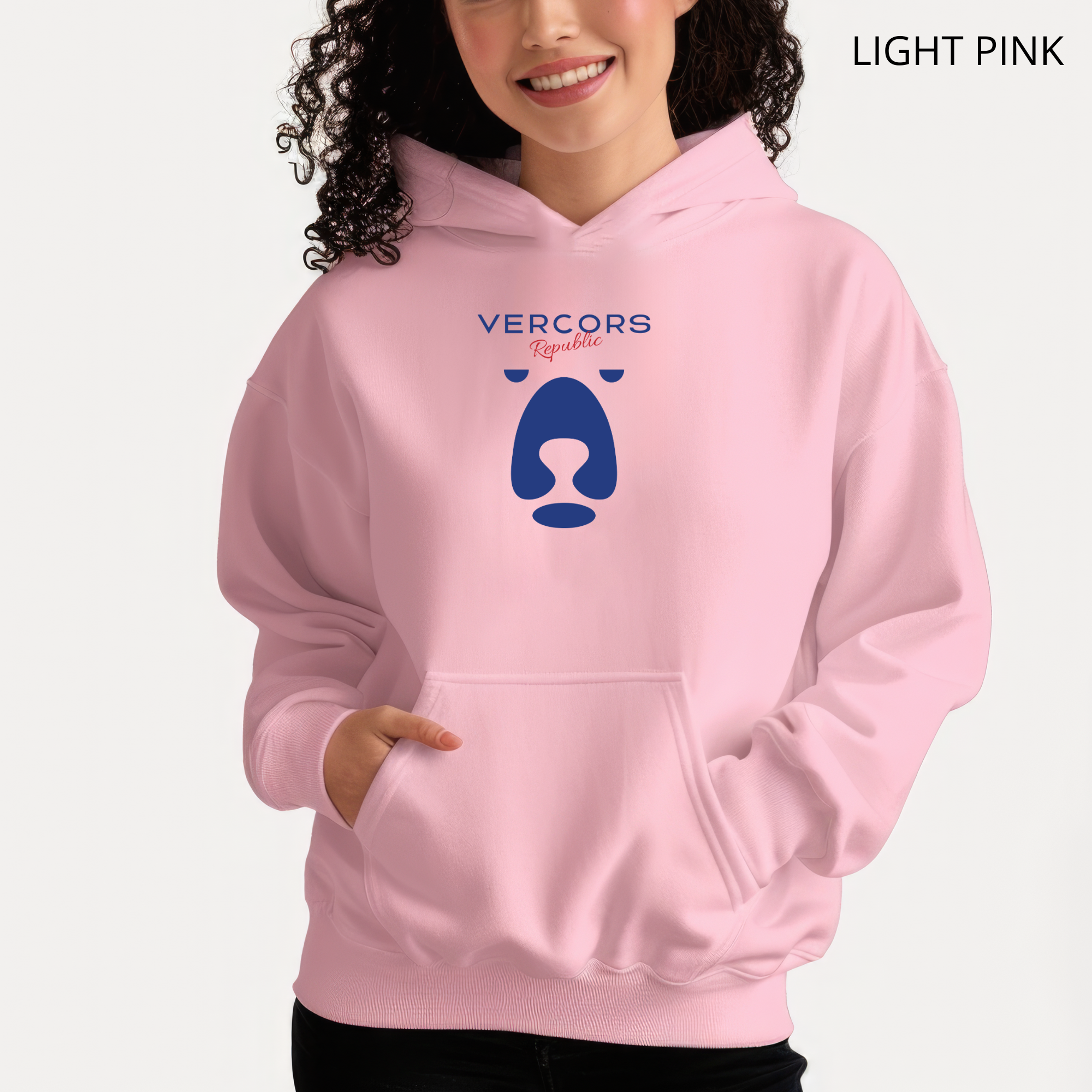 Sweat à Capuche - Ours Bleu Marine - Moyen