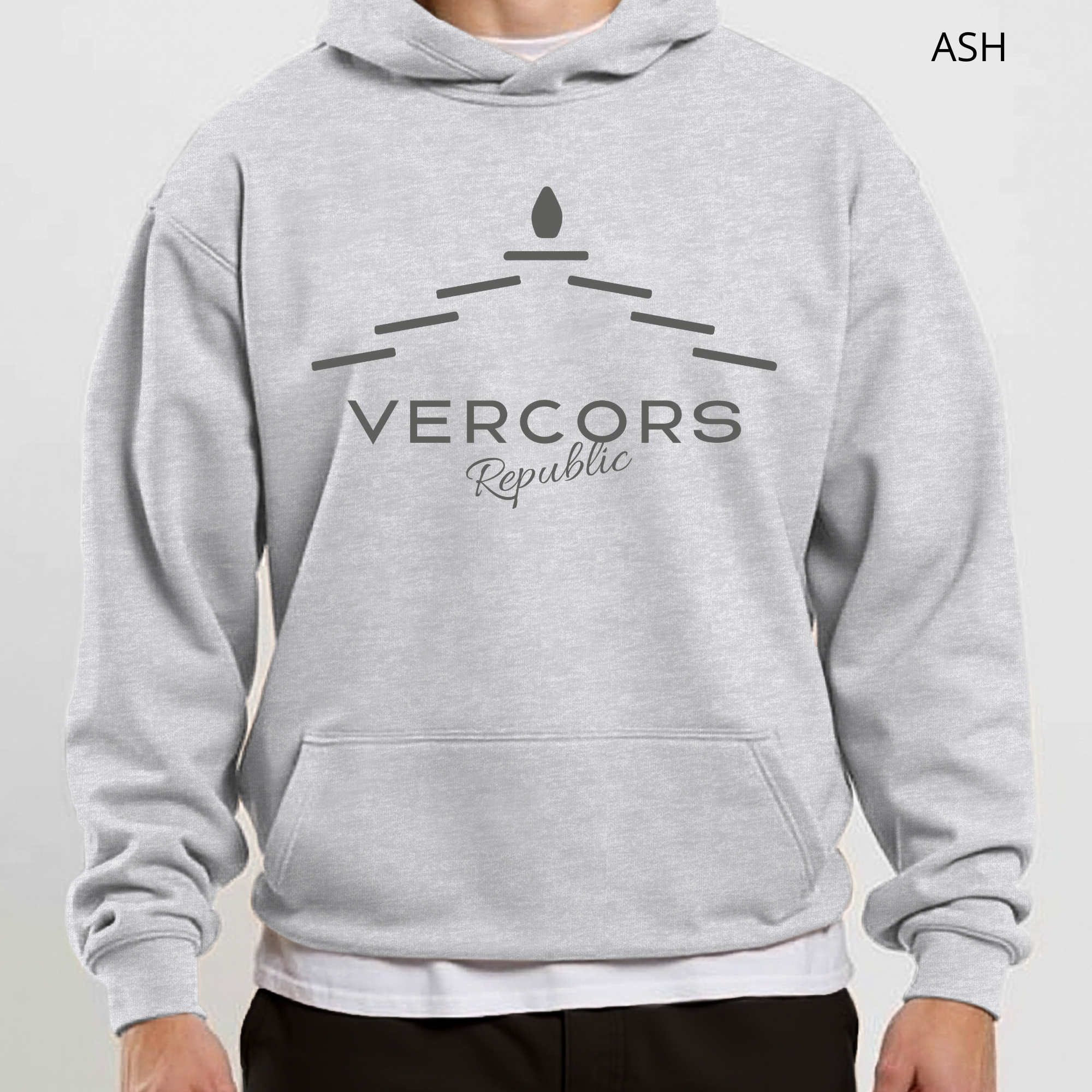 Sweat à Capuche - Lauzes Anthracites