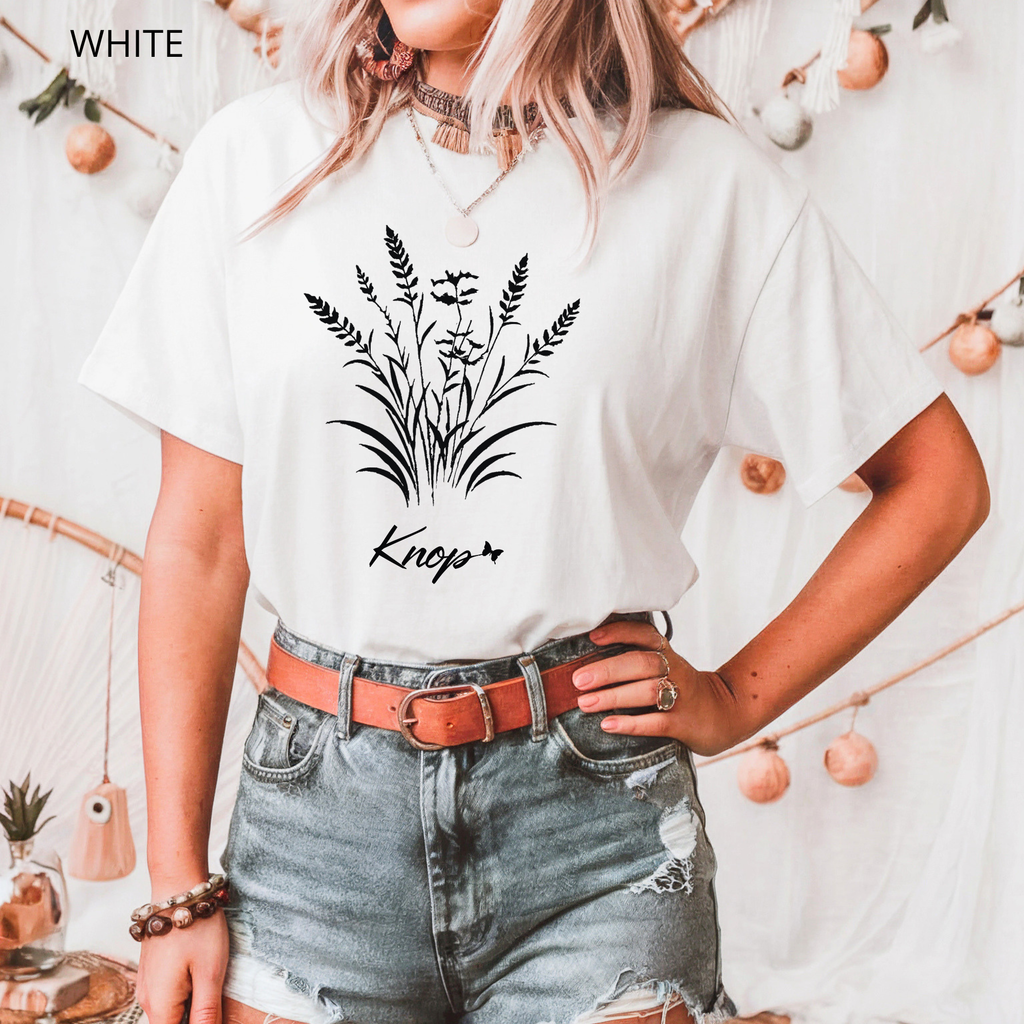 T-Shirt Classique Unisexe - KNOP - Herbes Noires