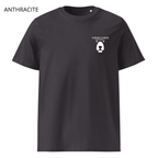 T-shirt unisexe en coton biologique - Logo Ours Blanc