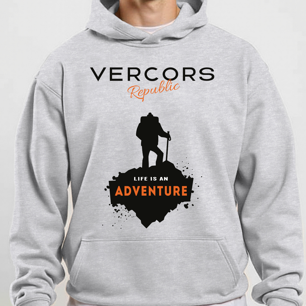 Sweat à Capuche - Life is Adventure