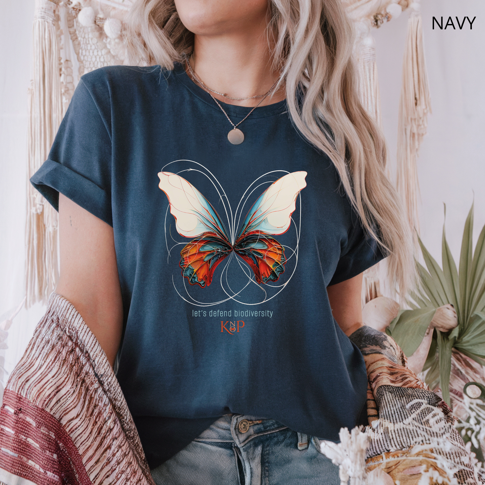 T-shirt classique unisexe - KNOP - Papillon à Longues Queues