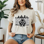 T-shirt classique unisexe - KNOP - Tagueur devant une Fleur