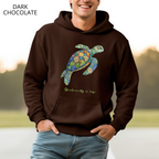 Sweat à Capuche - KNOP - Tortue Verte