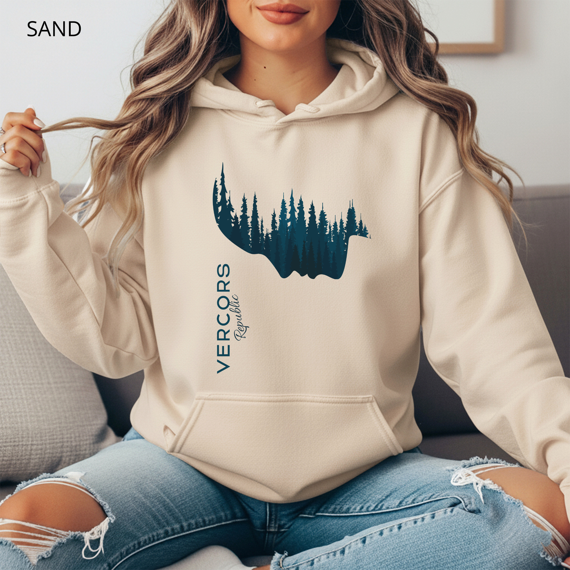 Sweat à Capuche - Femme  Foret