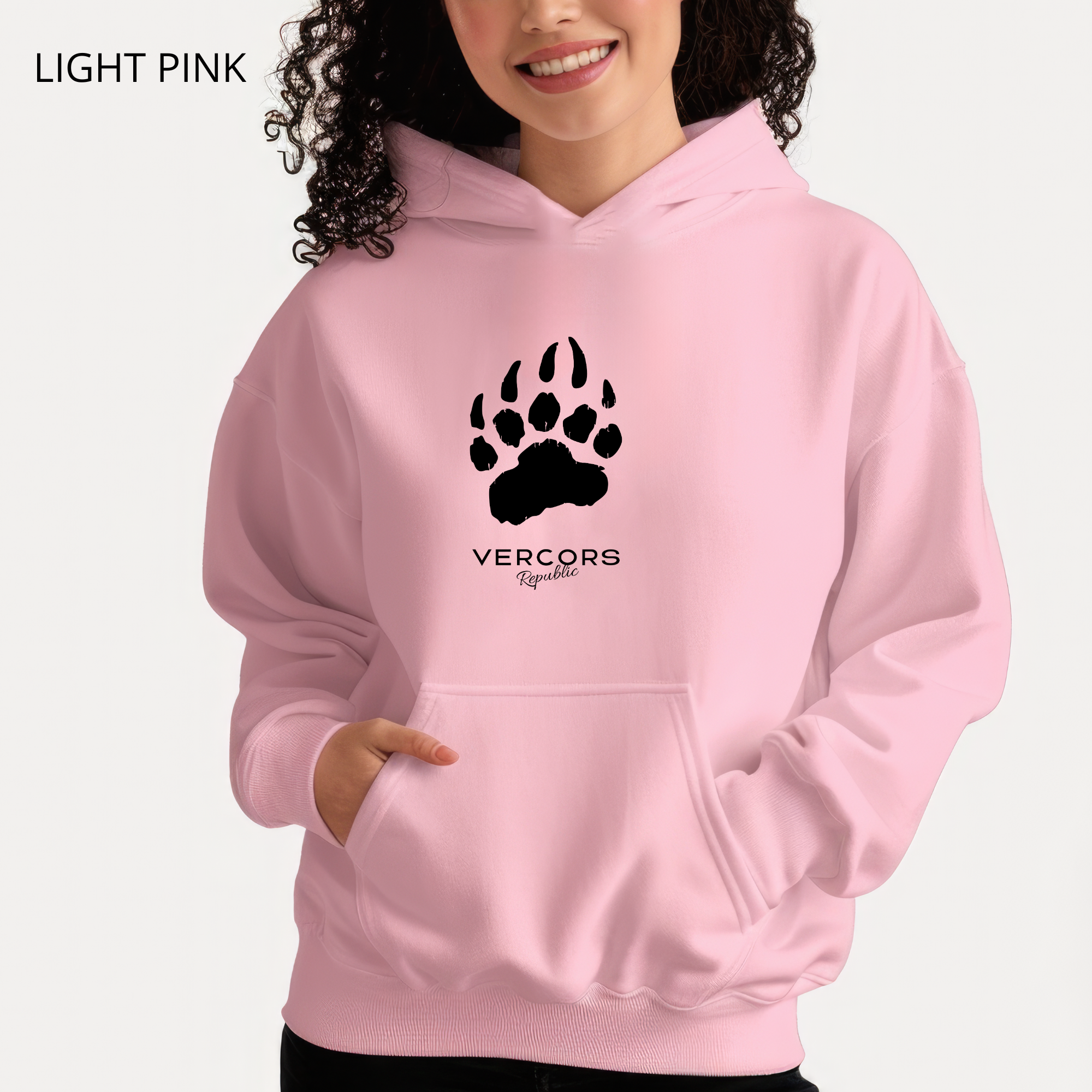 Sweat à Capuche - Griffes d'Ours Noires - Moyen