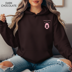 Sweat à Capuche - Logo Ours Rose