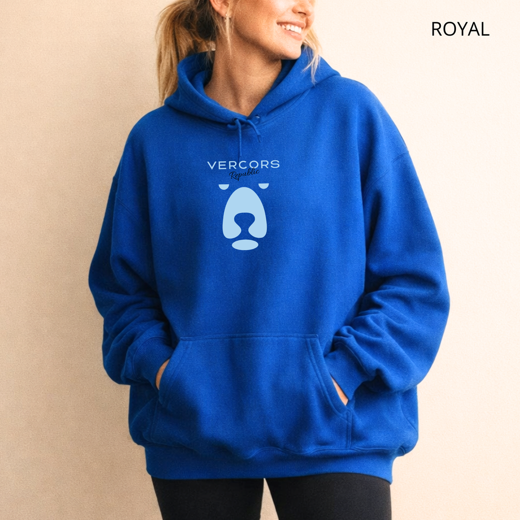 Medium Bear Hoodie - Sky Blue