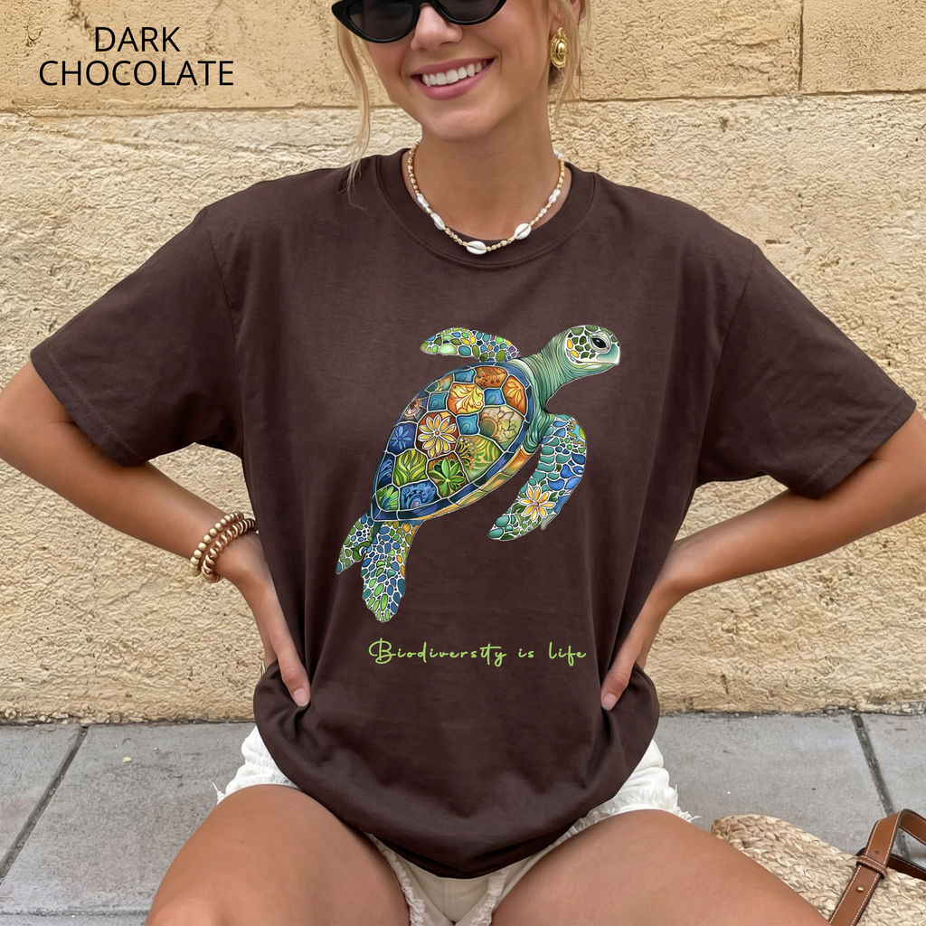 T-Shirt Classique Unisexe - KNOP - Tortue Verte