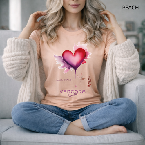 T-shirt unisexe en coton biologique - Nature and Love
