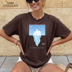 T-shirt classique unisexe - KNOP - Pingouins sur un Iceberg