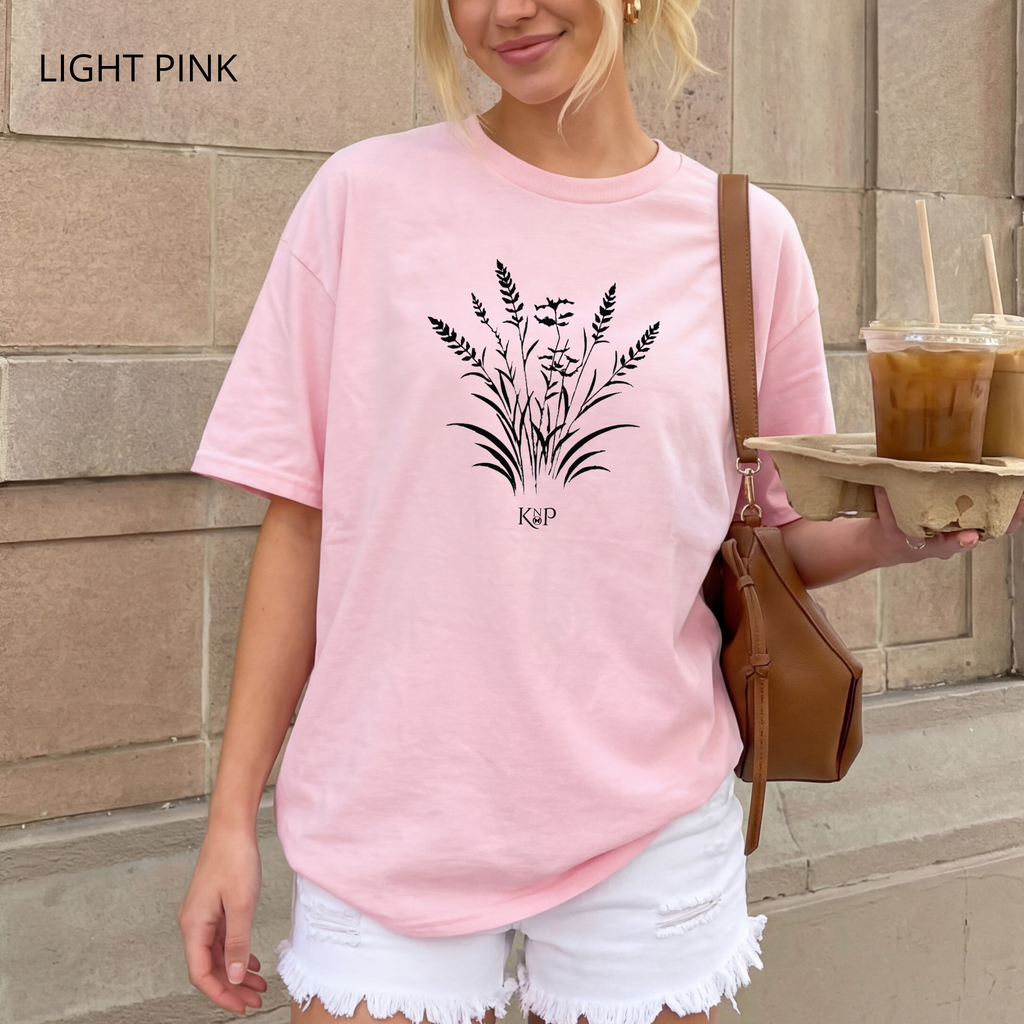 T-shirt classique unisexe - KNOP - Herbes Noires