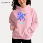 Sweat à Capuche - KNOP - Pieuvre Violette