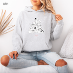 Sweat à capuche - KNOP - Chats en Pyramide