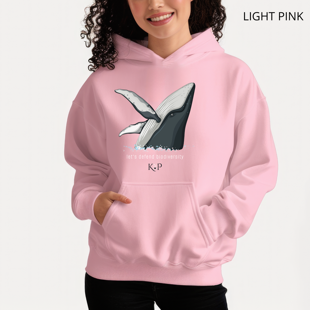 Sweat à capuche - KNOP - Baleine Hors de l'Eau