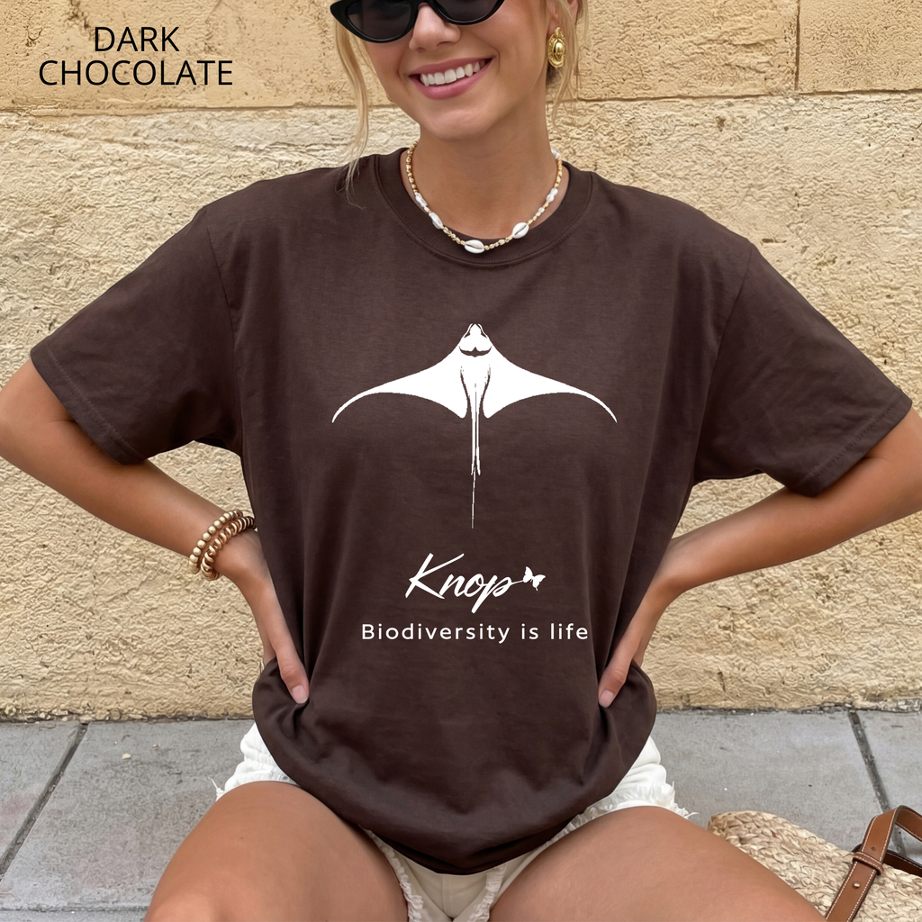 T-Shirt Classique Unisexe - KNOP - Raie Blanche