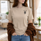 T-shirt unisexe en coton biologique - Logo Ours Noir