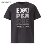 T-Shirt Unisexe en Coton Biologique - Explore Sombre