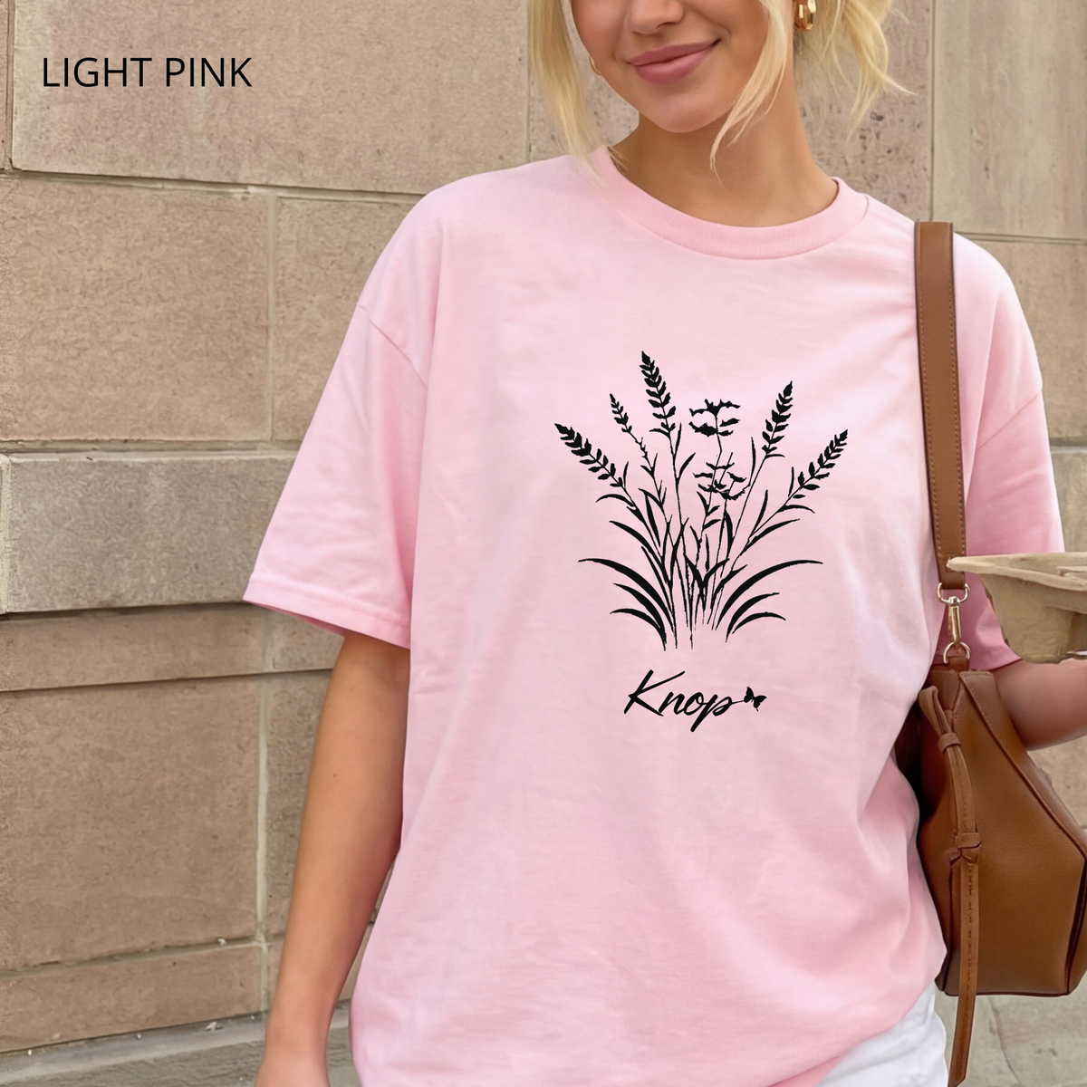 T-Shirt Classique Unisexe - KNOP - Herbes Noires