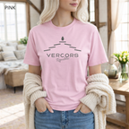 T-shirt unisexe en coton biologique - Lauzes Anthracites