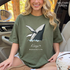 T-Shirt Classique Unisexe - KNOP - Baleine Hors de l'Eau