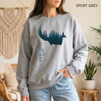 Unisex Crewneck Sweatshirt - Forest Woman