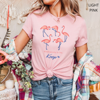 T-Shirt Classique Unisexe - KNOP - Flamands Roses