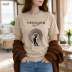 T-shirt unisexe en coton biologique - Golfeur Noir
