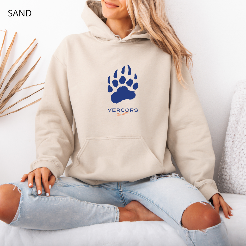 Hoodie - Medium Bear Claws - Navy Blue