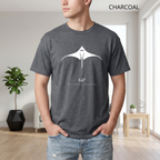 T-shirt classique unisexe - KNOP - Raie Blanche