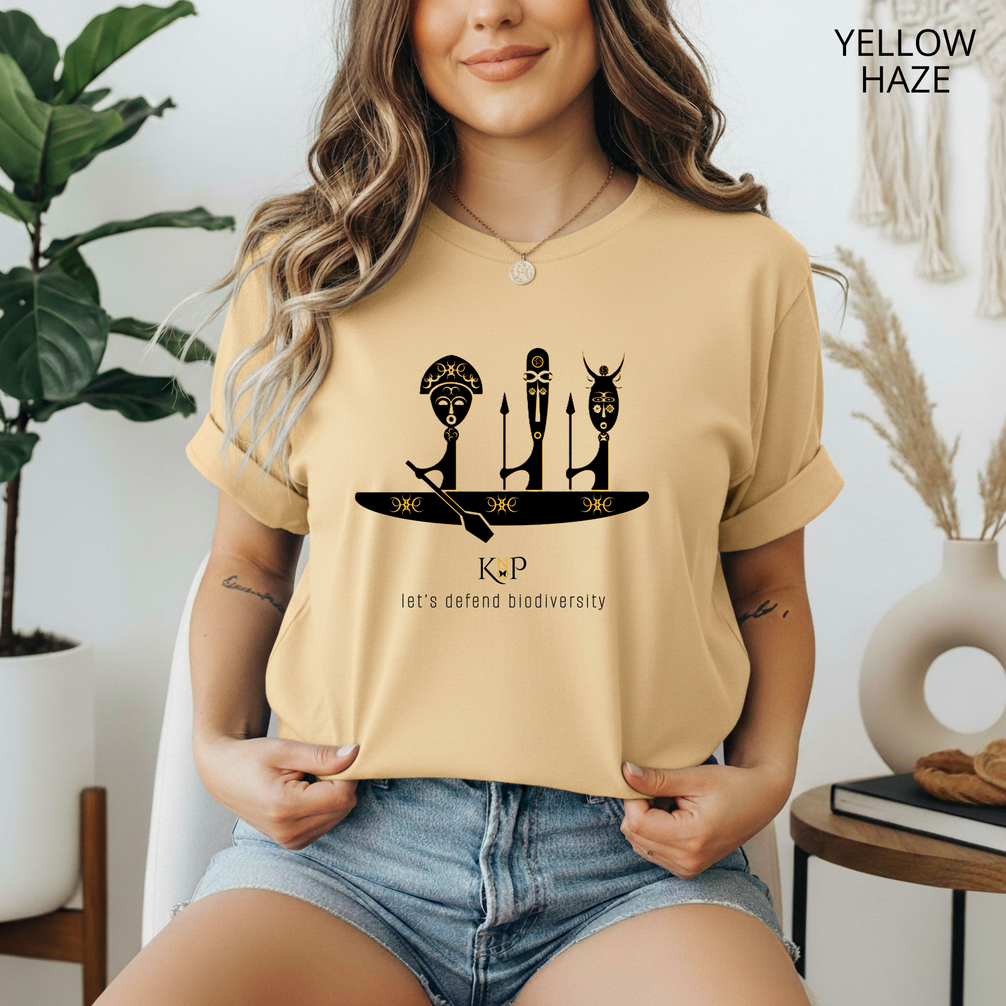 T-shirt classique unisexe - KNOP - Pirogue Africaine