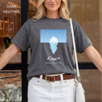 T-Shirt Classique Unisexe - KNOP - Pingouins sur un Iceberg