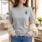 T-shirt unisexe en coton biologique - Logo Ours Noir