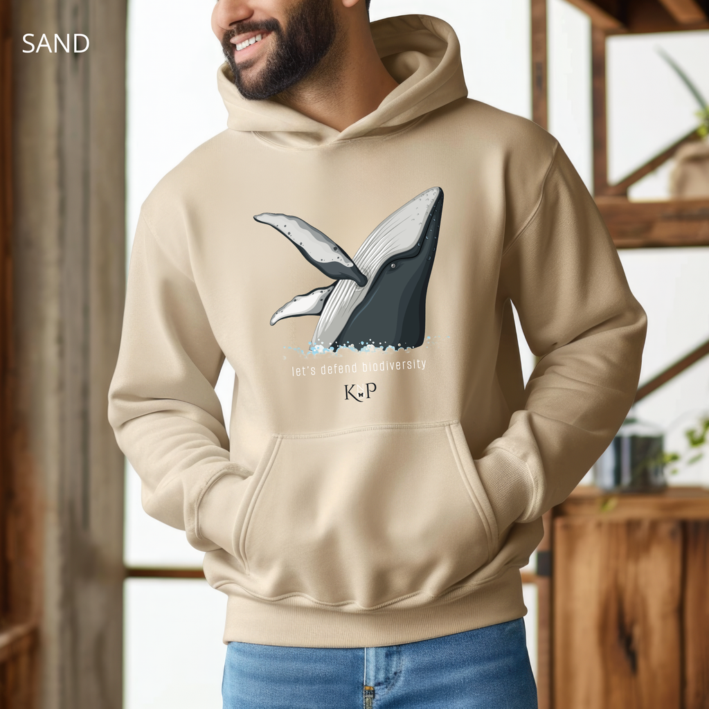 Sweat à capuche - KNOP - Baleine Hors de l'Eau