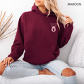 Sweat à Capuche - Logo Ours Rose