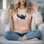 T-shirt unisexe en coton biologique - Femme Foret