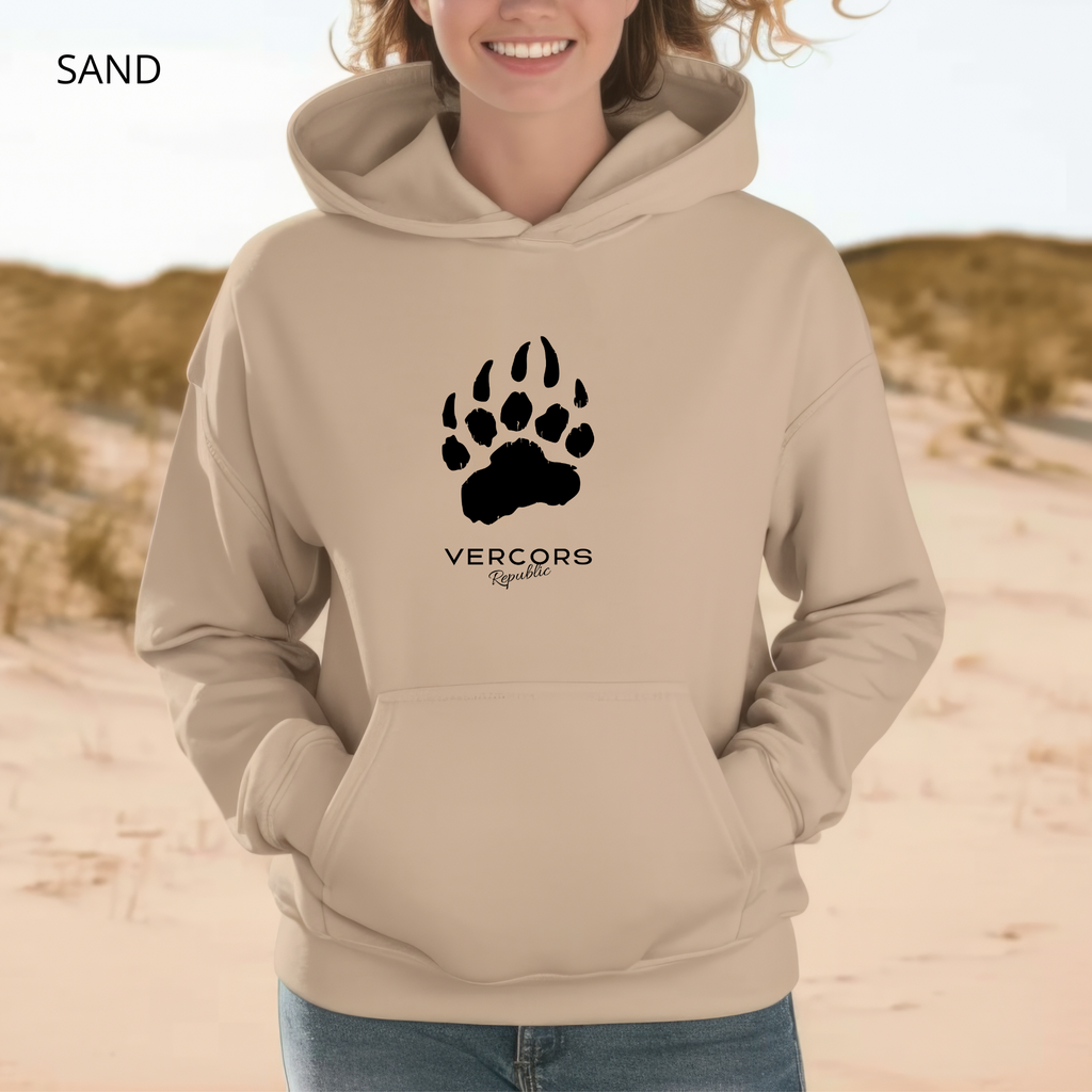 Hoodie - Medium Bear Claws - Black