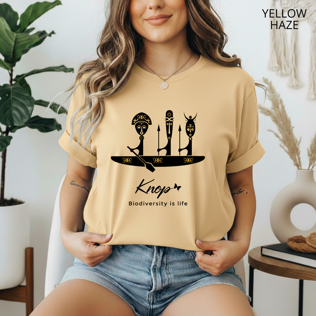 T-Shirt Classique Unisexe - KNOP - Pirogue Africaine