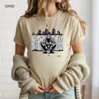 T-shirt classique unisexe - KNOP - Tagueur devant une Fleur