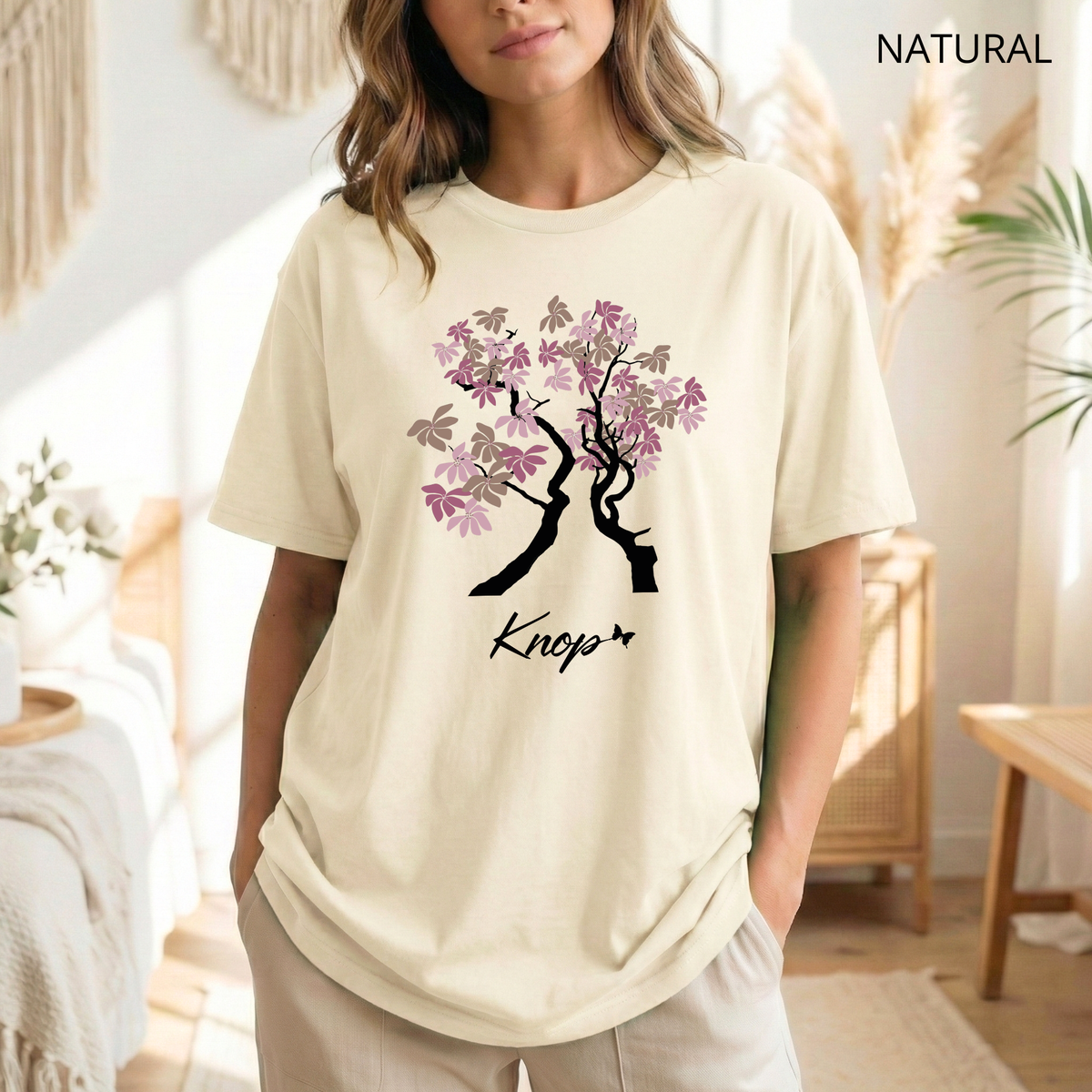 T-Shirt Classique Unisexe - KNOP - Arbres en Automne