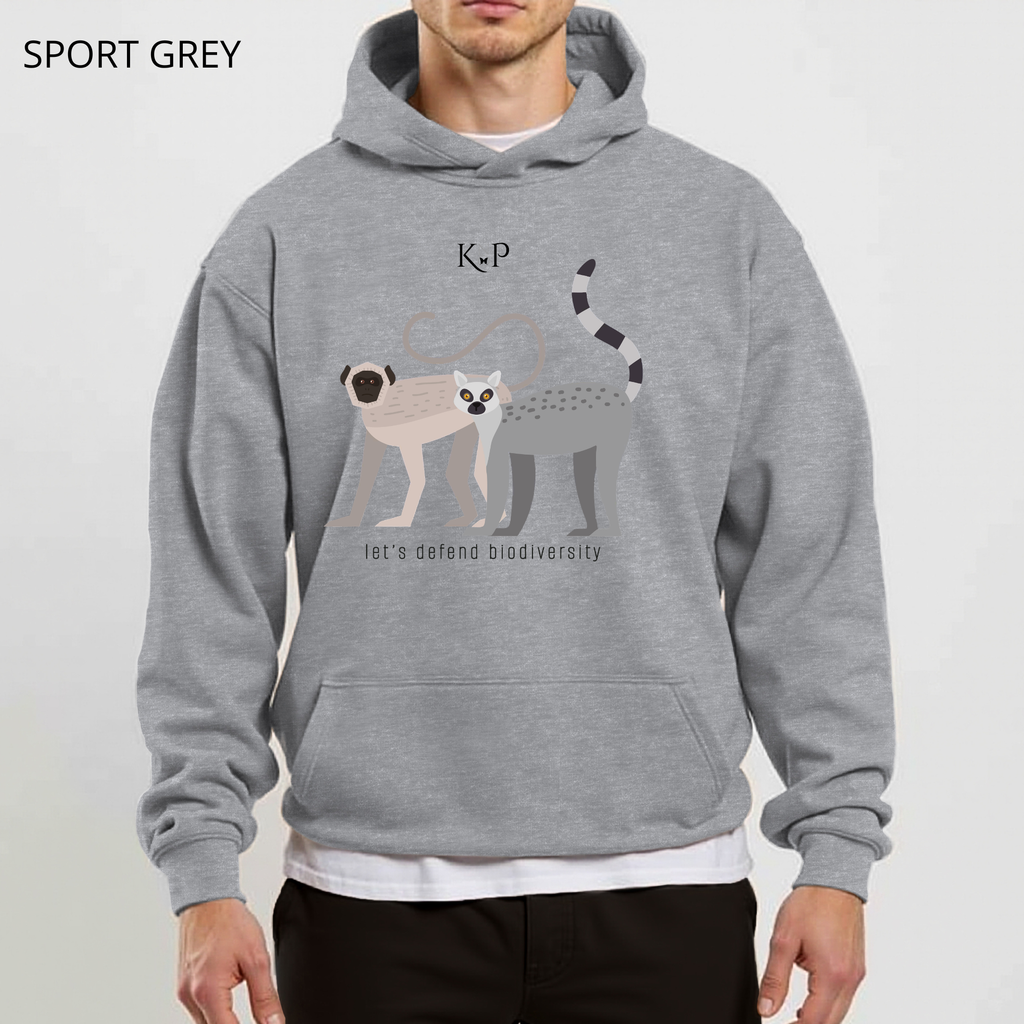 Sweat à capuche - KNOP - Gibbons