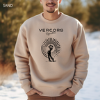 Sweat Unisexe à Col Rond - Golfeur Noir