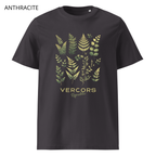 T-shirt unisexe en coton biologique - Fougères Vertes