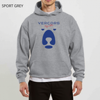Bear Oversized Hoodie - Navy