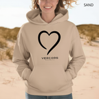 Sweat à Capuche - Cœur Noir