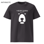 T-shirt unisexe en coton biologique - Ours Large Blanc